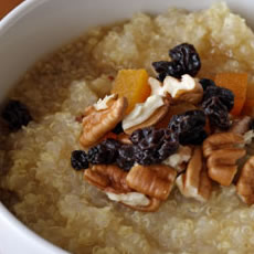 Apricot Quinoa Cereal Photo