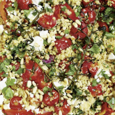 Mediterranean Baked Bulgur Photo