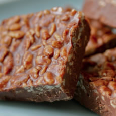 Carob Almond Freezer Fudge Photo