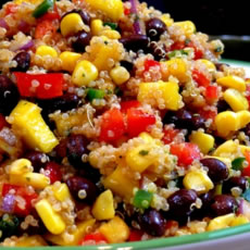 Southwestern Black Bean, Quinoa, and Mango Medley Photo